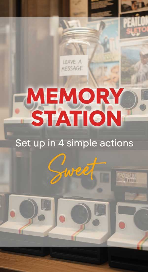 Set Up A Graduation Memory Station In 4 Simple Actions 69efa7b27ad0c