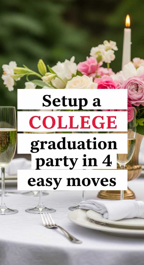 Setup A College Graduation Party In 4 Easy Moves 69e60f5055474