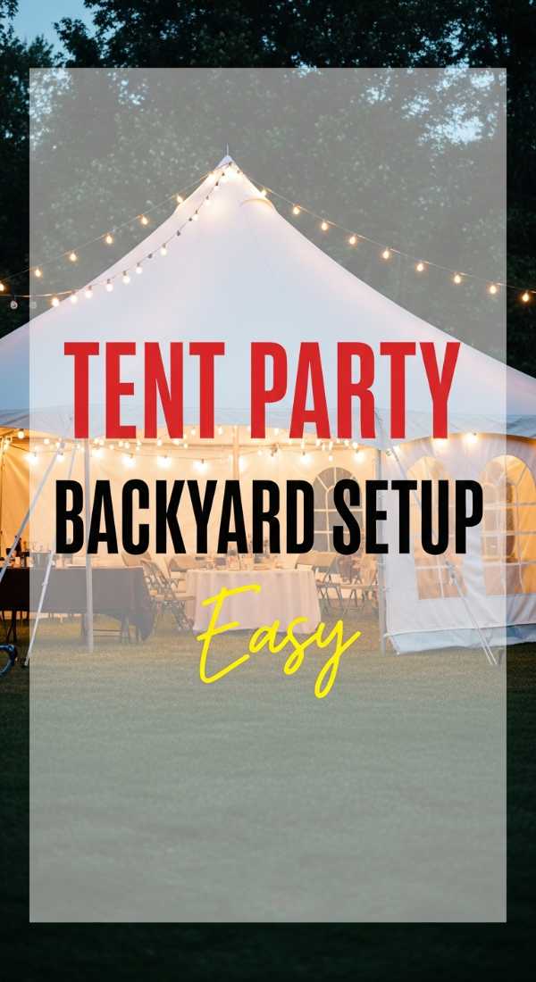 Setup Your Backyard Party Tent In 3 Easy Phases 69efa7ae73141