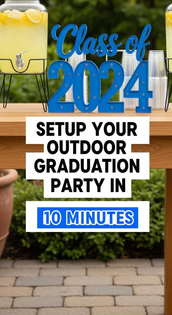 Setup Your Outdoor Graduation Party In 10 Minutes 69e60f5209dfa