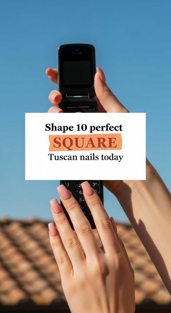 Shape 10 Perfect Square Tuscan Nails Today 69ed0bd4846ad