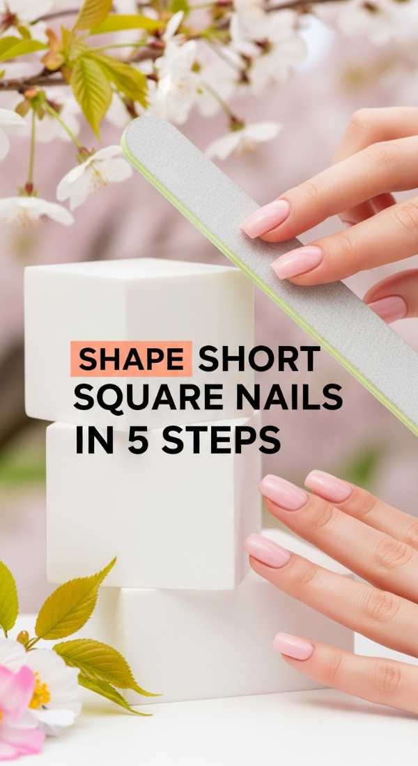 Shape Short Square Nails In 5 Steps 69e3c1cf2f2ec