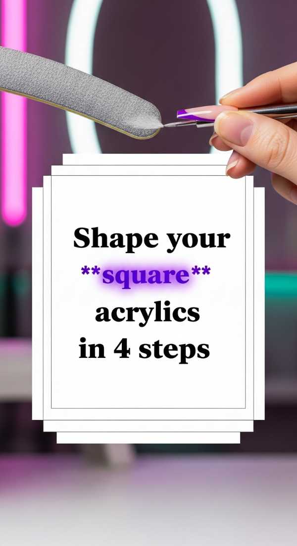 Shape Your Square Acrylics In 4 Steps 69e6604b18ec9