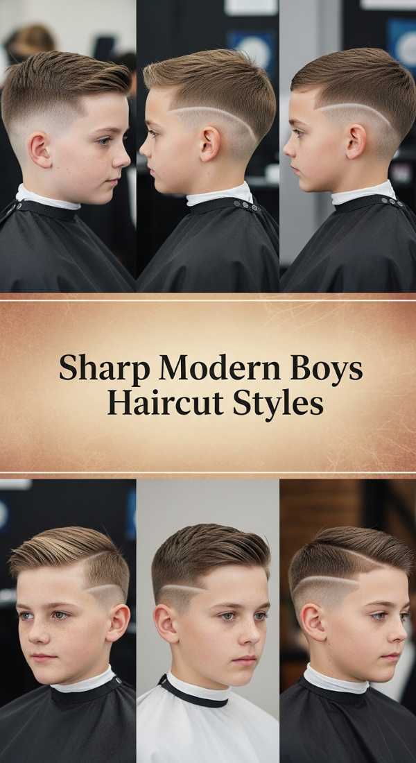 Sharp Modern Boys Haircut Styles 69f33d766568c