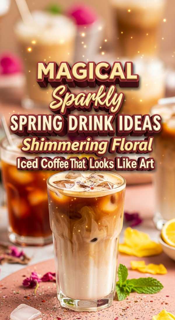 Shimmering Floral Iced Coffee Art 69e70ae2bc41e