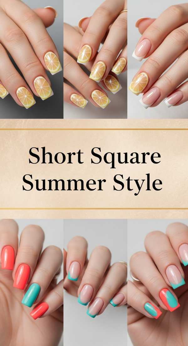 Short Square Summer Style 69f249401624e