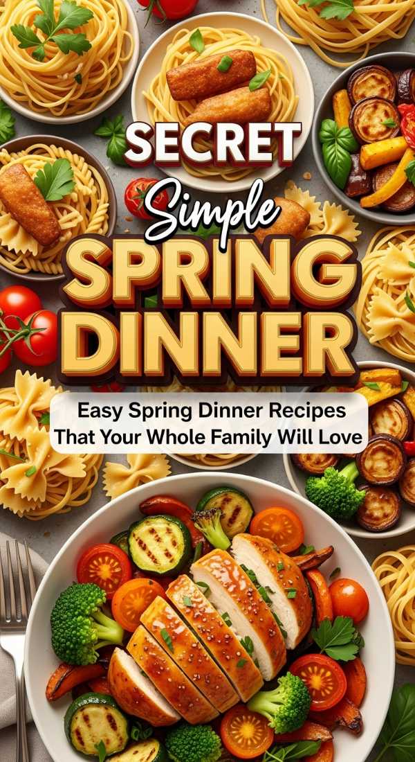 Simple Easy Spring Dinner Recipes For Families 69f062f0c18e2