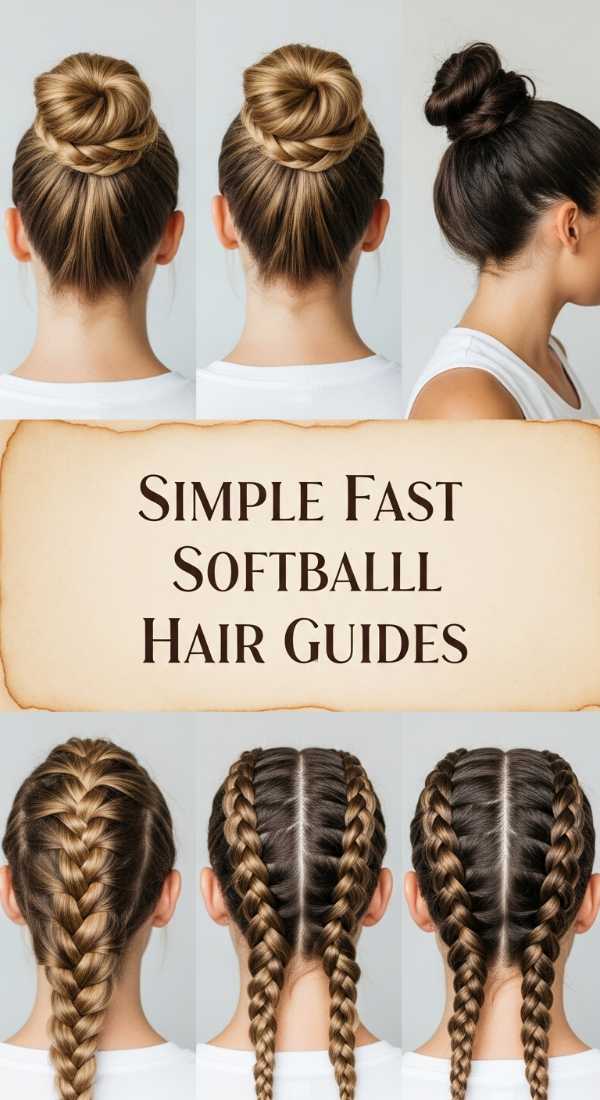 Simple Fast Softball Hair Guides 69e5e1173617a