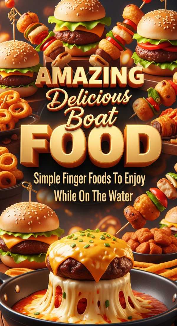 Simple Finger Foods To Enjoy While On The Water 69e9bca2392aa
