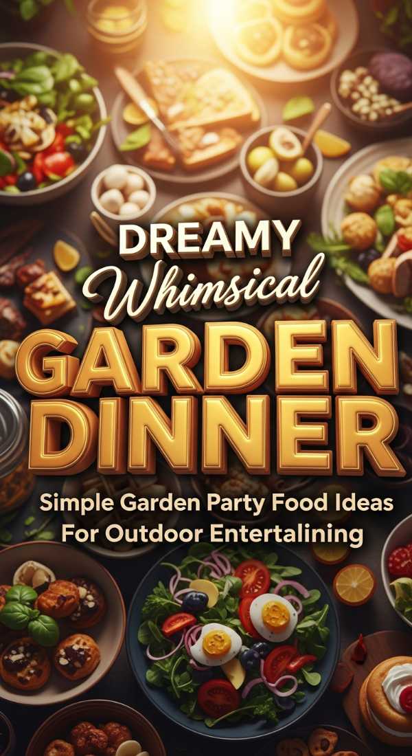 Simple Garden Party Food Ideas For Outdoor Entertaining 69e4a94cb6e0d