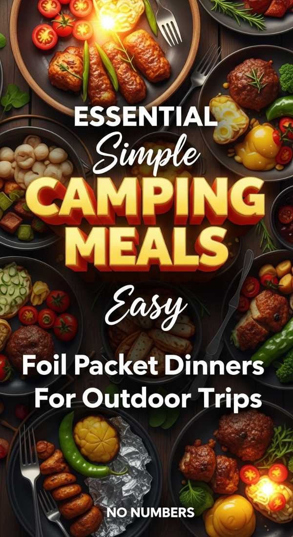 Simple Outdoor Camping Foil Packets 69de759991ce8