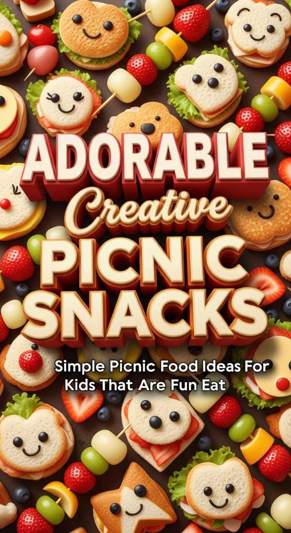 Simple Picnic Food Ideas For Kids That Are Fun To Eat 69dde5dea6153