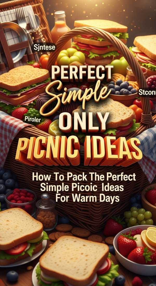 Simple Picnic Food Ideas For Sun 69ef013a3baa2