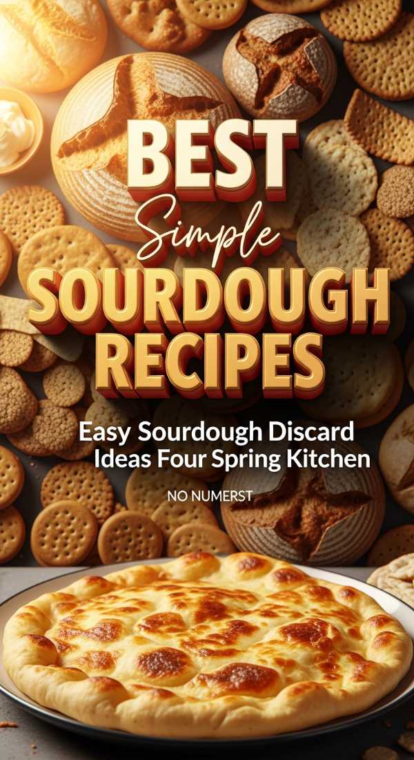 Simple Sourdough Discard Ideas For Your Kitchen 69ec8d6982208