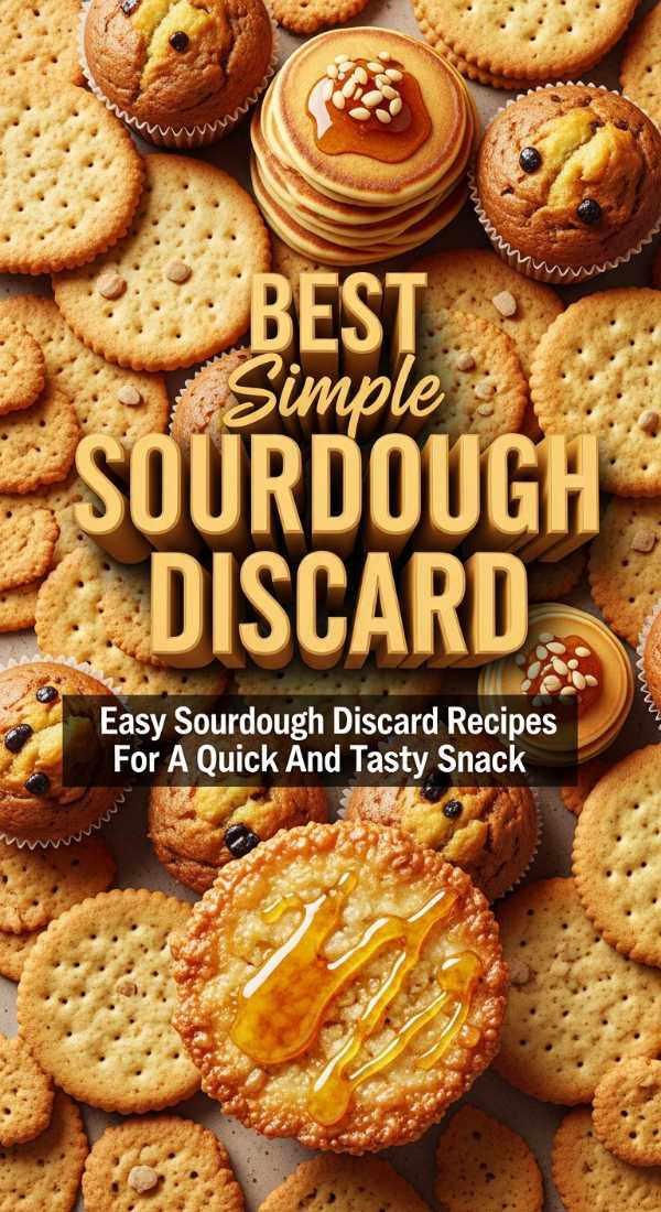 Simple Sourdough Discard Recipes For Quick Snacks 69ef028da6918