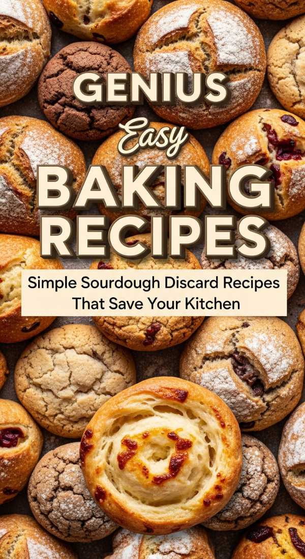 Simple Sourdough Discard Recipes That Save Your Kitchen 69eb22fa29e7f