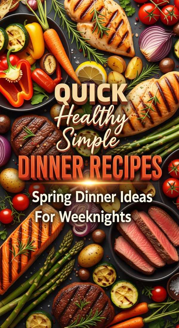 Simple Spring Dinner Ideas For Busy Weeknights 69ef02907ee16