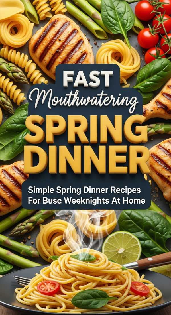 Simple Spring Dinner Recipes For Busy Weeknights 69f2012cc30df