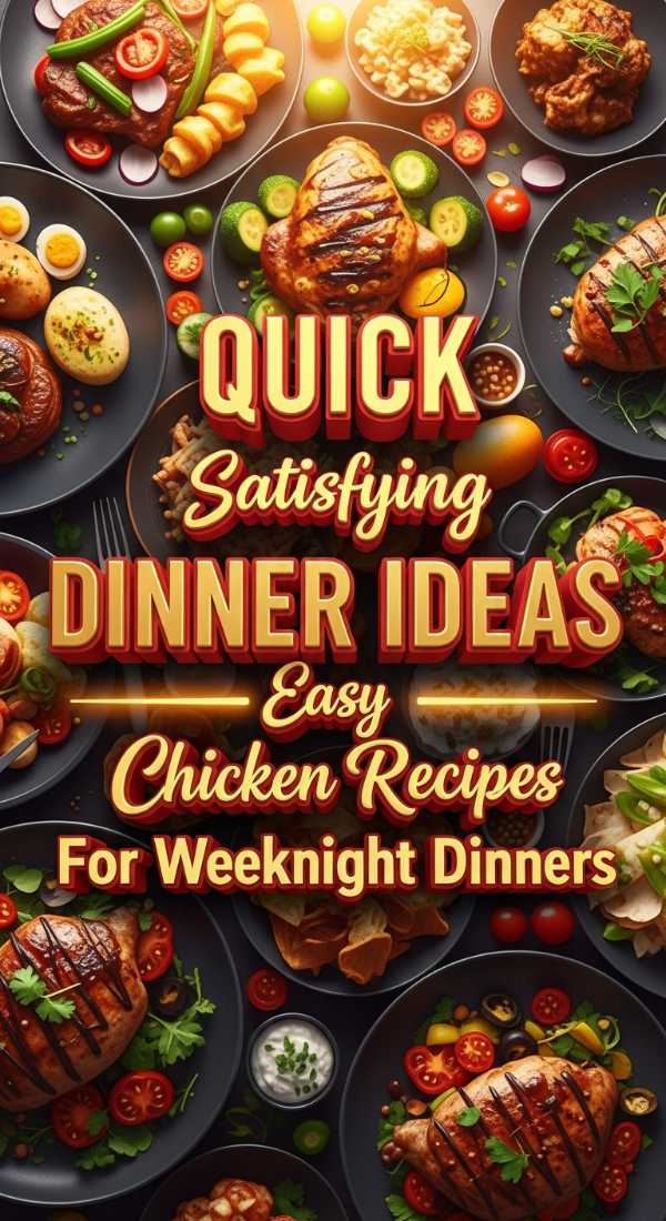 Simple Weeknight Chicken Dinners 69e709a725dc2