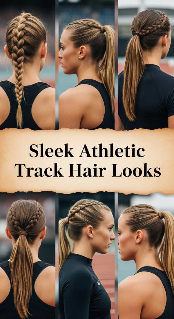 Sleek Athletic Track Hair Looks 69e5e108e8041