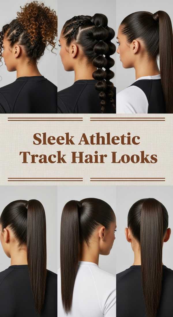 Sleek Athletic Track Hair Looks 69ef493ae8318