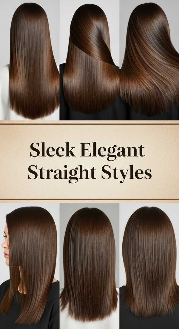 Sleek Elegant Straight Styles 69e33a075d53b