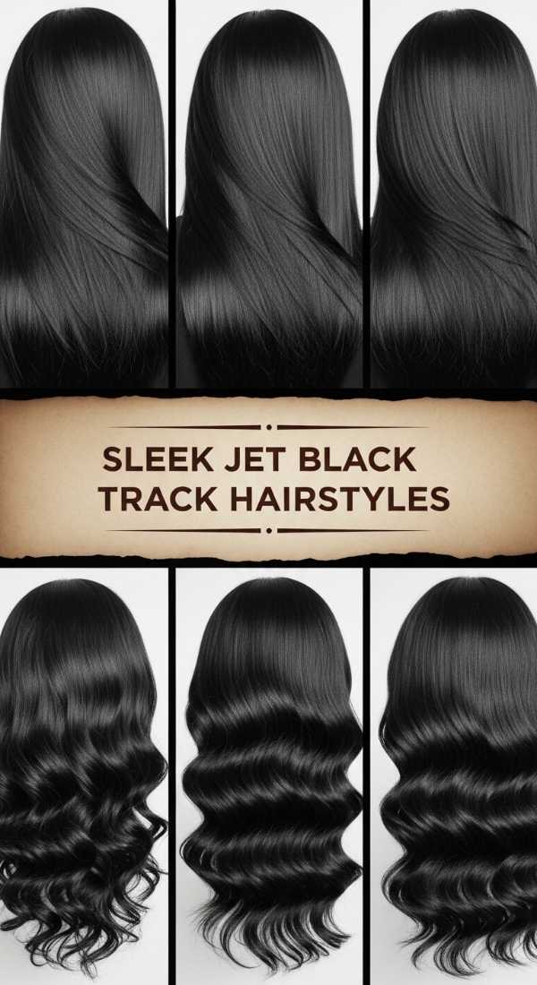 Sleek Jet Black Track Hairstyles 69df3fc8126a2