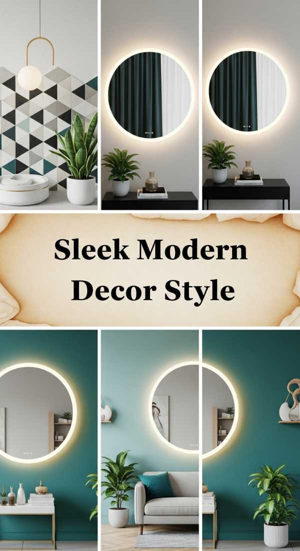 Sleek Modern Decor Style 69e3b7012cdea