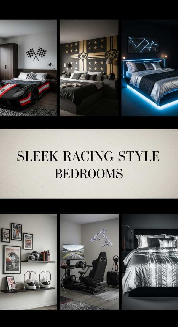 Sleek Racing Style Bedrooms 69e777ad26a2a
