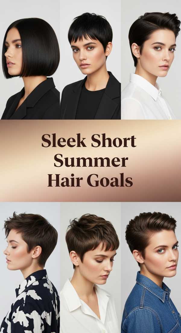 Sleek Short Summer Hair Goals 69eb965bbf2d8