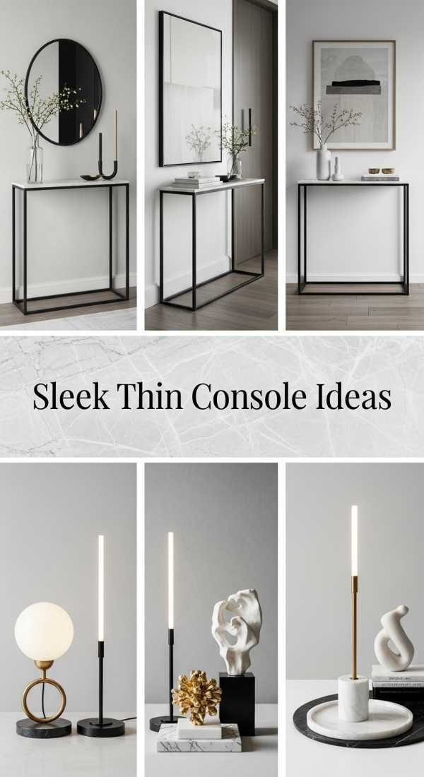Sleek Thin Console Ideas 69f0e5bb73777