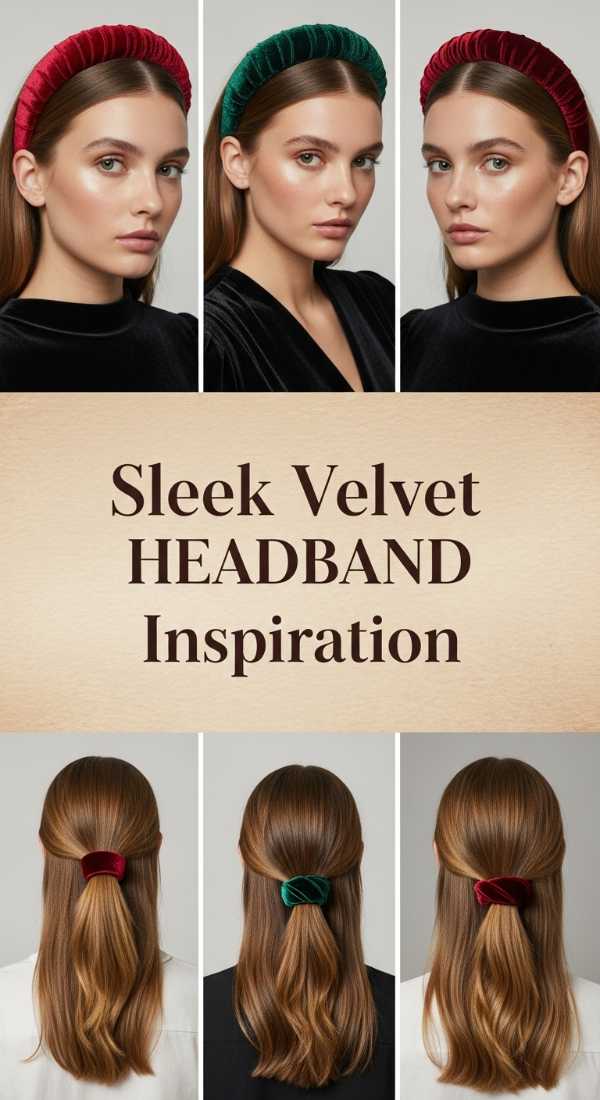 Sleek Velvet Headband Inspiration 69e4f6766245d