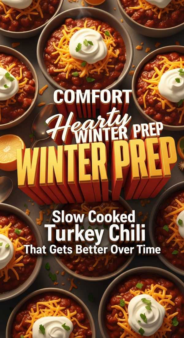 Slow Cooked Turkey Chili That Gets Better Over Time 69f061f6b4322