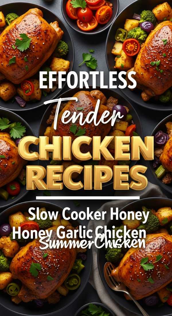 Slow Cooker Honey Garlic Summer Chicken 69eefffa022e0