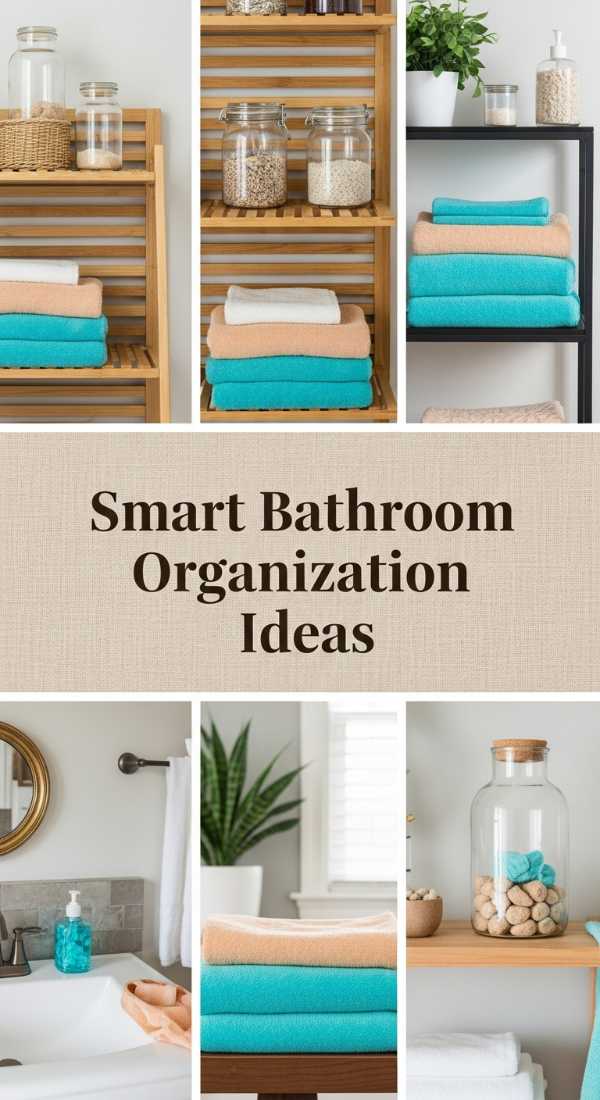 Smart Bathroom Organization Ideas 69e3b700544e2
