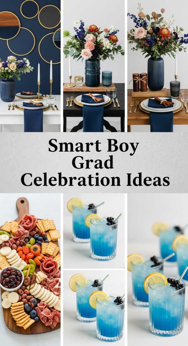 Smart Boy Grad Celebration Ideas 69e60f5bf3dde
