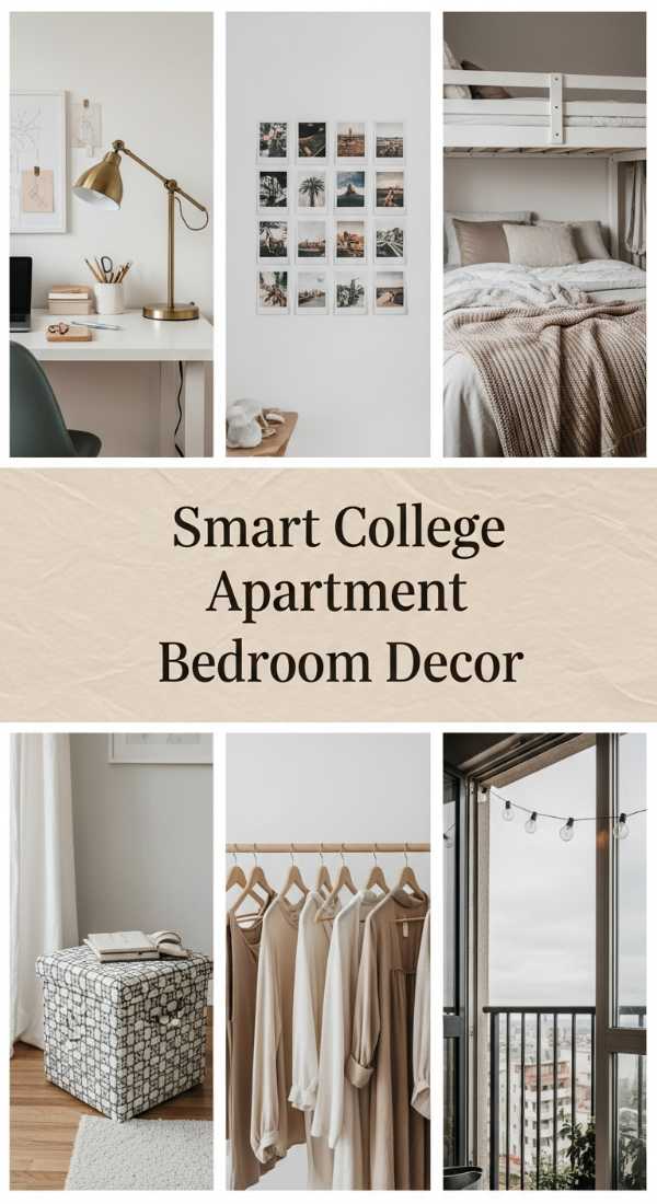 Smart College Apartment Bedroom Decor 69e64b74a1e52
