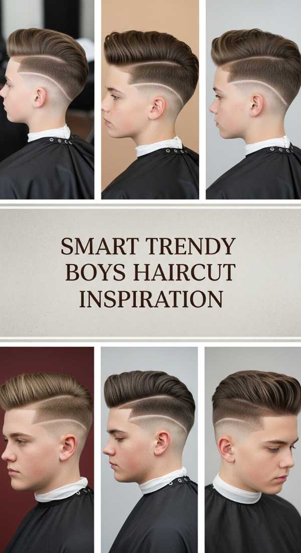 Smart Trendy Boys Haircut Inspiration 69df3fd88f723
