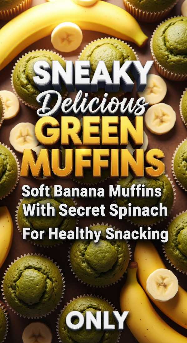 Sneaky Spinach Banana Muffins 69e35faa68137