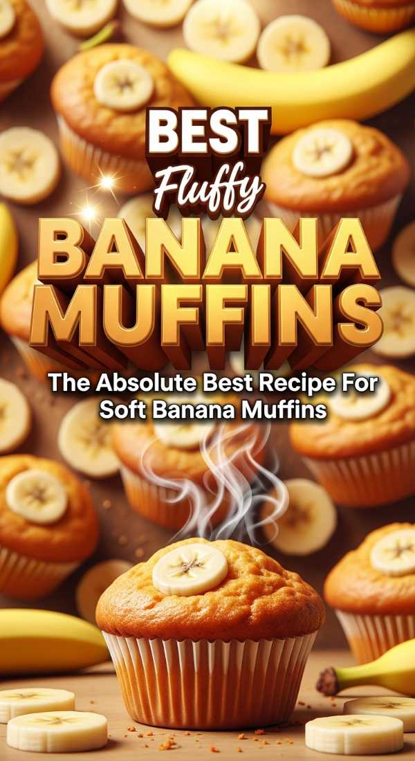 Soft And Fluffy Banana Muffins Recipe 69e8632733e2b
