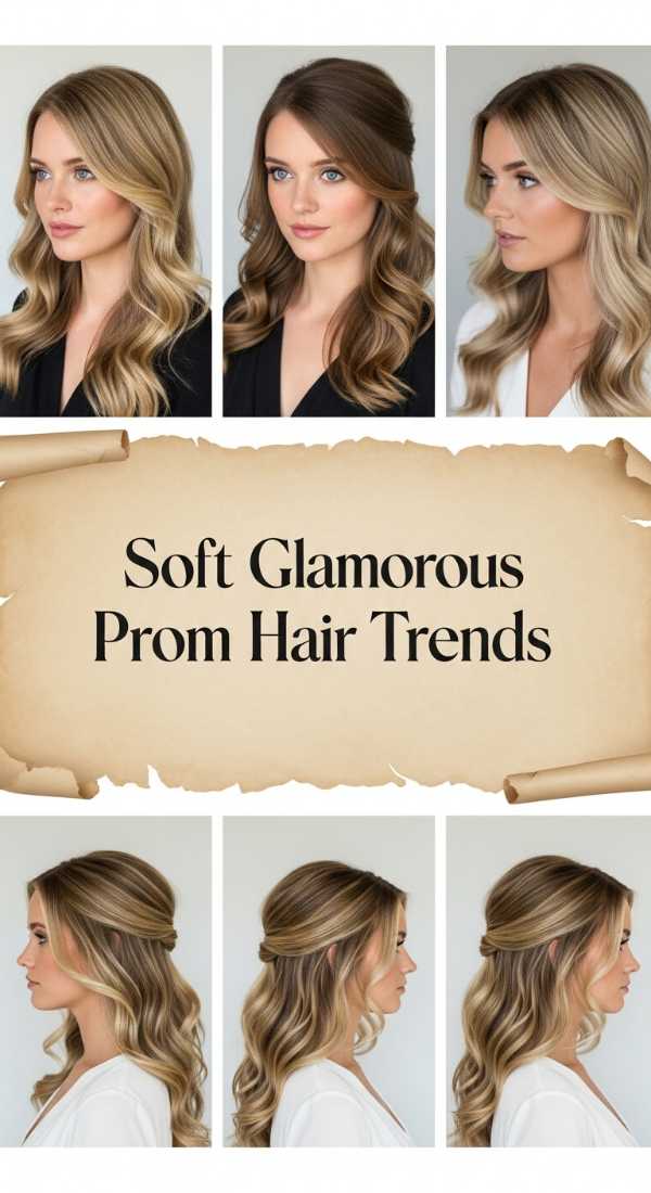 Soft Glamorous Prom Hair Trends 69f0e1d076407