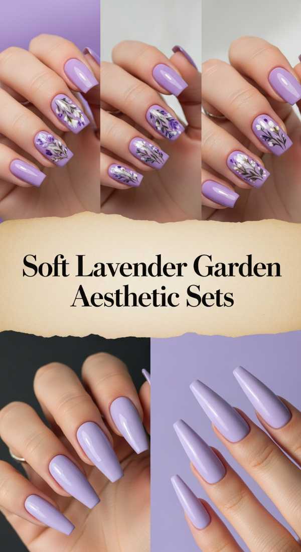 Soft Lavender Garden Aesthetic Sets 69e350f934ada