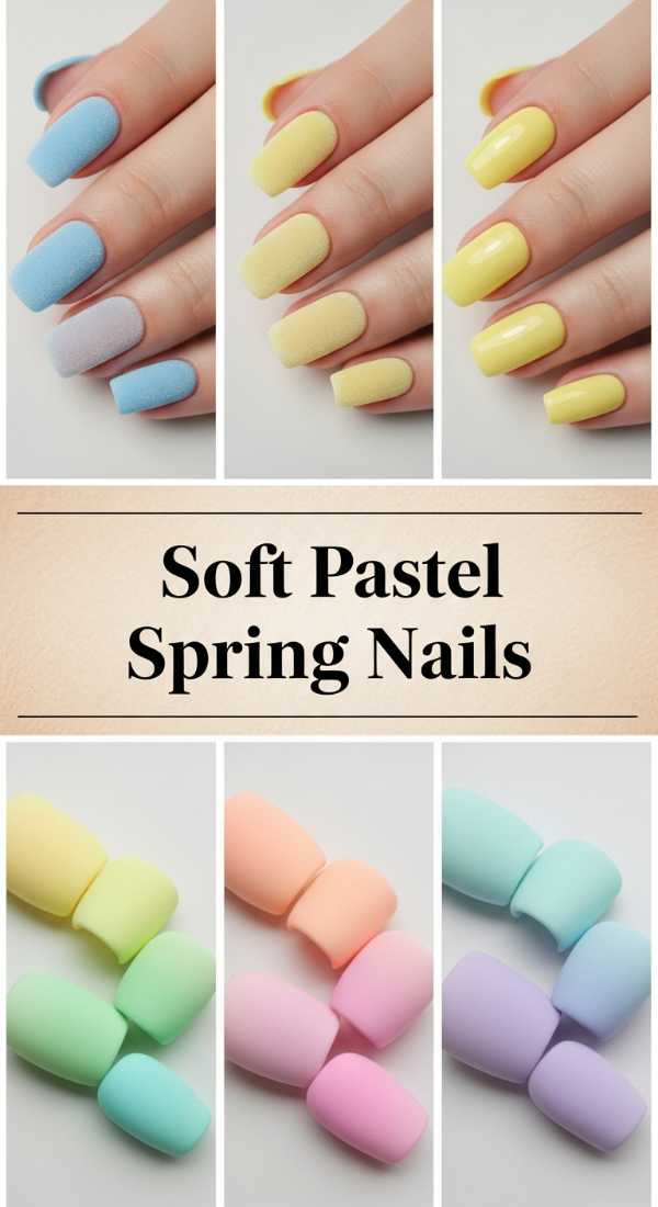 Soft Pastel Spring Nails 69e5f3e3e381a