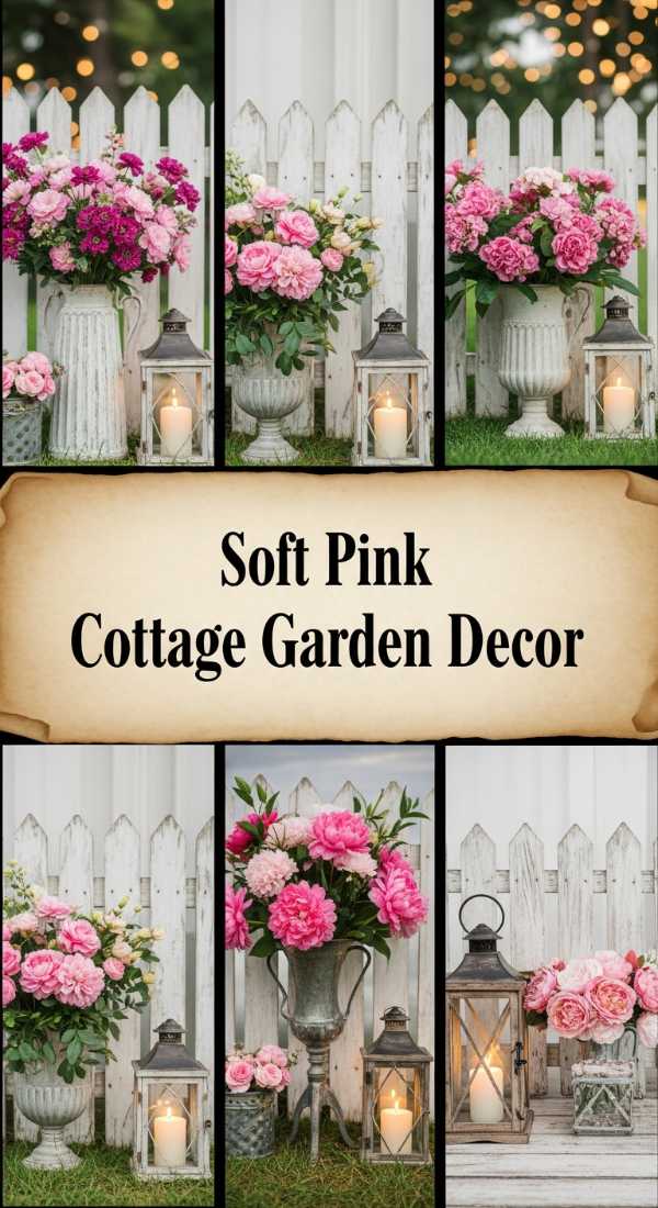 Soft Pink Cottage Garden Decor 69e64b82c4394