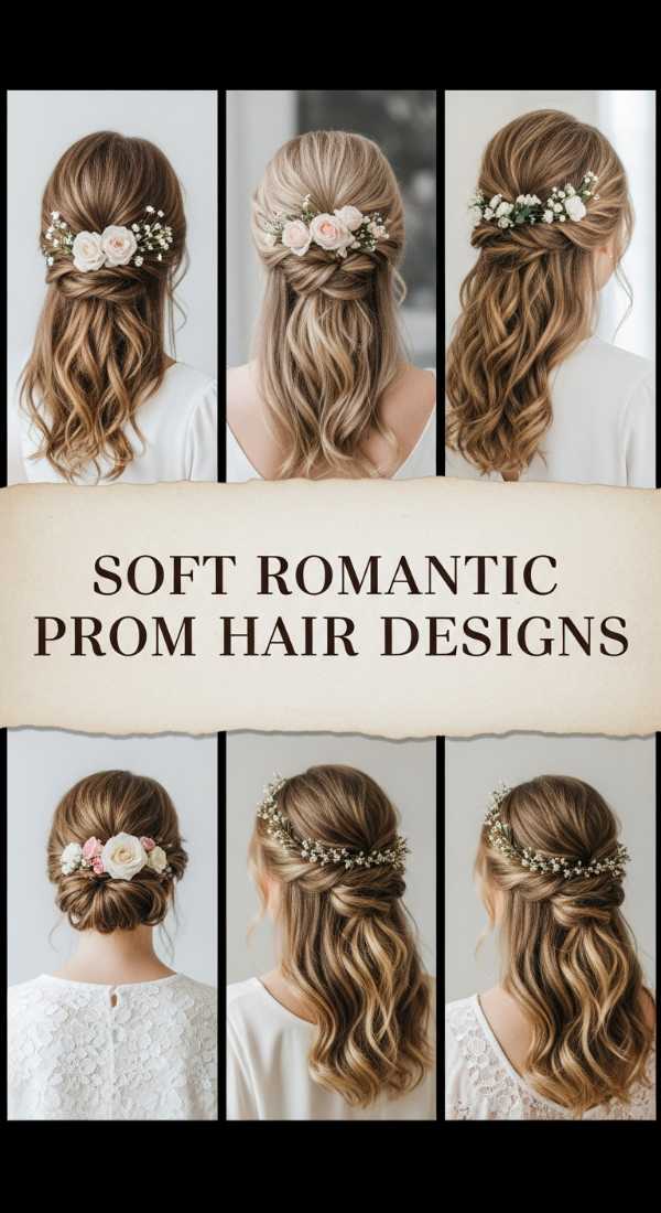 Soft Romantic Prom Hair Designs 69f261bf24246