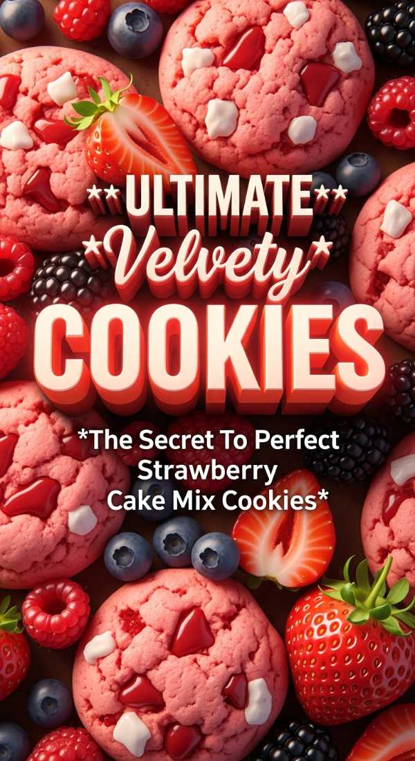 Softest Strawberry Cake Mix Cookies Ever 69ec8d52d393e