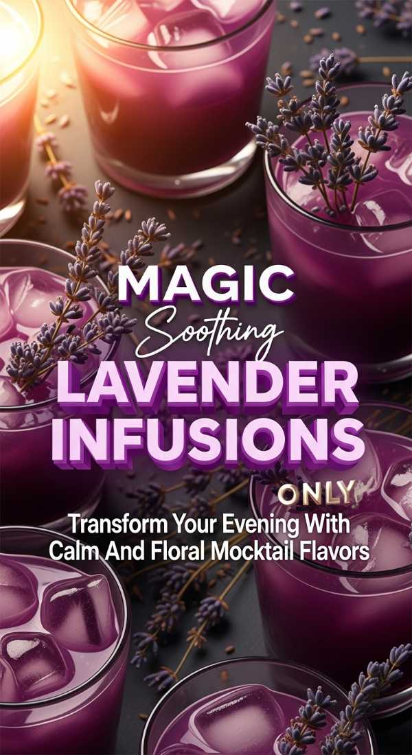 Soothing Lavender Infusion Mocktails 69ec8d4e1155c