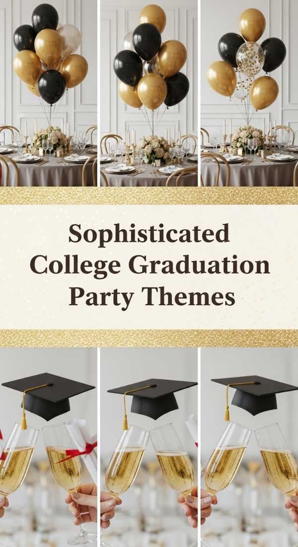 Sophisticated College Graduation Party Themes 69e32c4beae3d