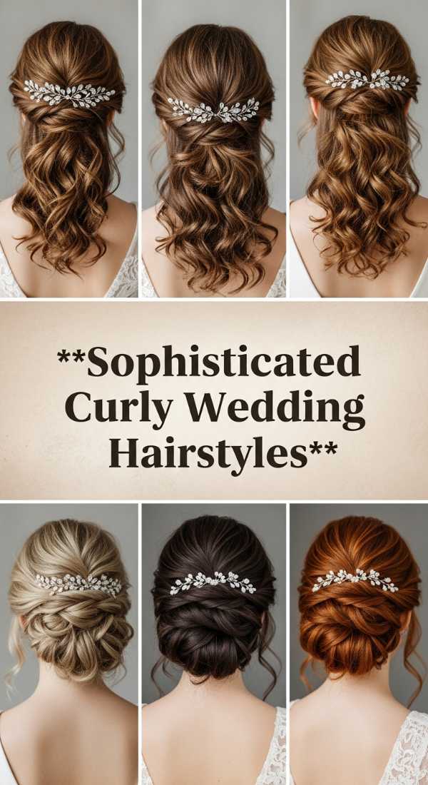 Sophisticated Curly Wedding Hairstyles 69e4f6732d10d