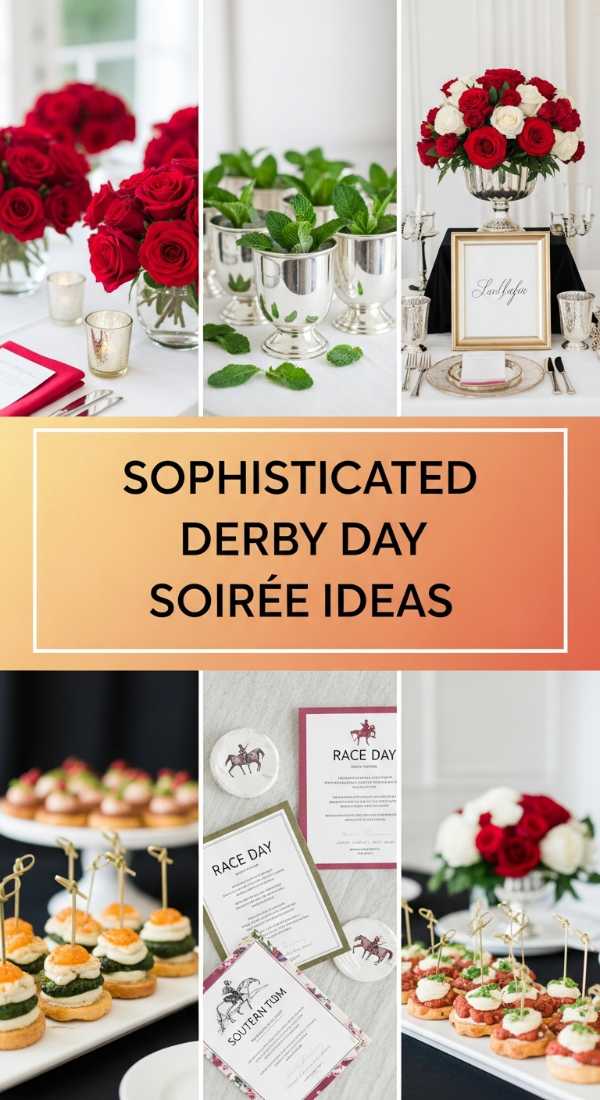 Sophisticated Derby Day Soiree Ideas 69e60f5ad5581